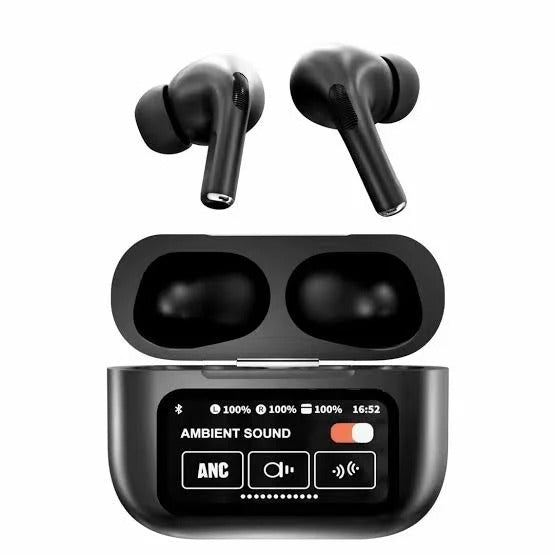 A9 Pro Earbuds – Superior Sound, Smart Display & Long-Lasting Durability