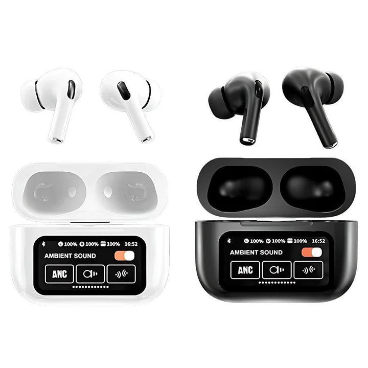 A9 Pro Earbuds – Superior Sound, Smart Display & Long-Lasting Durability